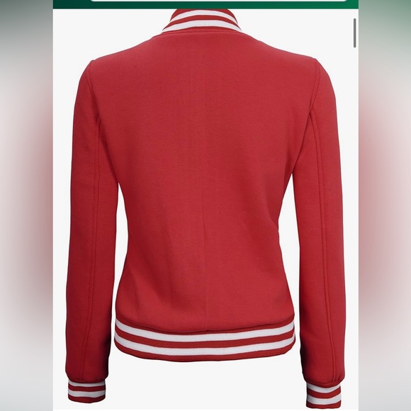 Decrum Letterman/Bomber Jacket Women NWT - Picture 2 of 5